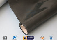 Black Silicone Coated Fiberglass Fabric 3732 530GSM Insulated Welding Blanket