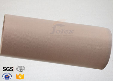 Plain Width Ptfe Coated Fiberglass Cloth for Food Baking / Heat Sealing Machine