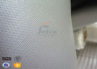 Grey PVC Coated Fiberglass Fabric , Composite High Temperature Fabric