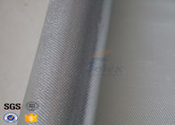 24oz Width Fire Resistant Fibre Glass Fabric Aluminum Blankets 100 cm