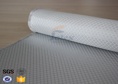 Flame Retardant Fiberglass Fabric Silver Plated Fabric Double Sides 230g