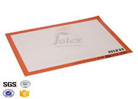 ISO9001 Silicone Non Stick Baking Mat 0.8Mm Thickeness Font Cookies