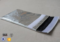Fiber Glass Cloth Fireproof Document Bag /  6.7"x 10.6" Fire Resistant Envelope