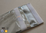 Silicone Coated Fiberglass Fabric Inside small Fireproof Money Bag 28 x 31cm