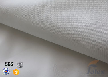 Durable Flexible 0.5mm White Silicone Coated Fiberglass Fire Blanket 490g/M2