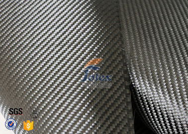 39" Carbon Fiber Cloth Silver Coated Fabric Engineering Reinforcement 3K 200g