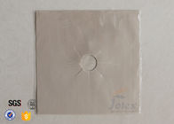 PTFE Coated glass fibre fabric Gas Range Cover Stovetop Burner Protector