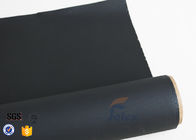 Black PU Coated Fiberglass Fabric 0.5mm 530gsm Welding Blanket Materials