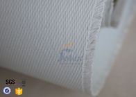 Fire Blanket Material White PU Coated Fiberglass Fabric 700gsm 0.7mm 39"