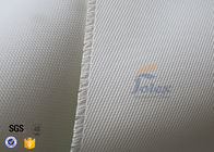 Fire Blanket Material White PU Coated Fiberglass Fabric 700gsm 0.7mm 39"