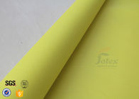 Welding Protection PU Coated Fiberglass Fabric 530g 550 Degree C Fire Blanket