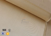 Brown 0.7MM Silica Fabric Fiberglass Thermal Insulation Materials High Strength