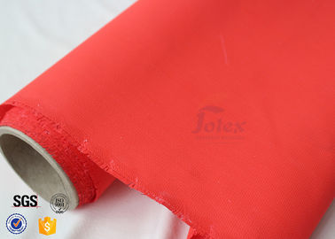 0.45mm Red 39" Acrylic Coated Fiberglass Fire Blanket Flame Resistant Material