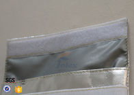 17x27cm Silver Fiberglass Fireproof Cash Pouch Fire Safe Document Bag Envelopes