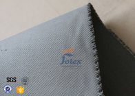Home Fire Safety Blanket 1600g 1.3mm Grey Silicone Coated Fiberglass Fabric