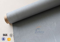 Home Fire Safety Blanket 1600g 1.3mm Grey Silicone Coated Fiberglass Fabric