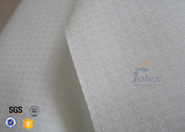 0.25mm 300gsm White Silicone Coated Fiberglass Fabric For BBQ Fireproof Apron