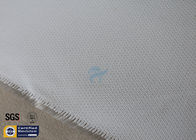 White Silicone Fiberglass Fire Blanket 0.43MM 480GSM 550℃ Emergency Kitchen