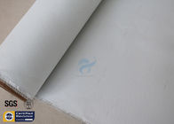 Silicone Coated Fiberglass Fire Blanket White 0.43MM 550℃ Electrical Insulation