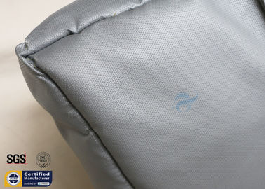 Insulation Jacket 250℃ Grey Fiberglass Fabric Removable Blanket