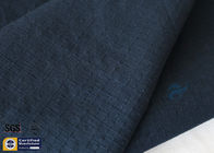 Meta Aramid Fabric Navy Blue Ripstop 210G 61" Abrasion Resistant Vest Work Wear