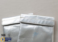1022℉ Fireproof Document Bag 17X27CM Non Irritating Fiberglass Pouch Durable