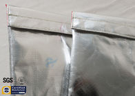 Fireproof Bag Document Cash Envelope 1022℉ Silver Non Itchy Fiberglass Cloth