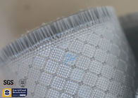 Silver Coated Fabric Aluminized Fiberglass Cloth 0.2MM 260℃ Decoration