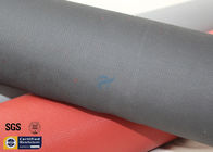 Fiberglass Fabric Acrylic Coated 490GSM Black 260℃ Sparks Welding Blanket Cloth