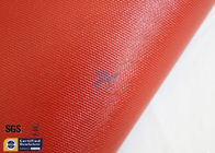 Silicone Coated Fiberglass Fire Blanket Fabric 0.85MM 33.9OZ Heavy Duty Welding