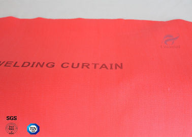 Alkali Free Silicone Coated Fiberglass Fabric C-glass Red Color 40/40g 0.45mm