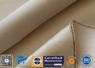 800℃ 600g Brown High Silica Cloth Fiberglass Fabric For Fire Blanket