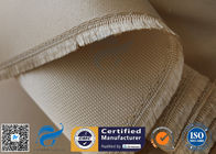 1150g 1.2mm Brown Silica Fabric 800℃ Kiln Heat Insulation Fiberglass Cloth