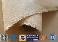 600g 0.7mm Brown Satin Weave High Silica Fabric Fiberglass Fire Blanket