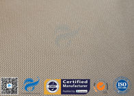 600g 0.7mm Brown Satin Weave High Silica Fabric Fiberglass Fire Blanket