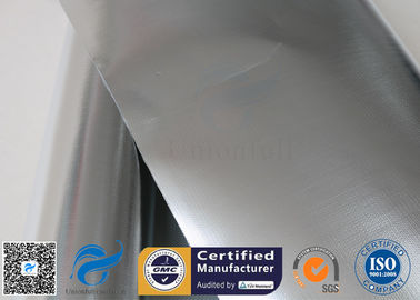 Aluminium Foil Fiberglass / Fibreglass Fabric For Reflective Firefighter Suits