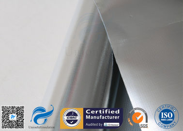 Heat Reflective 0.43mm Aluminium Foil Fiberglass Cloth Fire Blanket Fabric