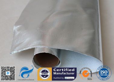 Silver Aluminium Foil Laminated Fiberglass Fabric Pipe Insulation 0.9mm