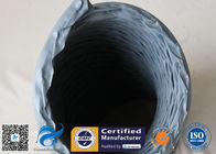 HVAC Flexible Air Duct PVC Coated Fiberglass Fabric Grey 200MM Hose Waterproof