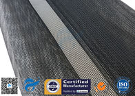 Black PTFE Coated Fiberglass Mesh Fabric 580GSM 4M Wide Conveyor Belt Sealing