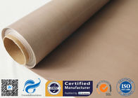 0.15mm 300gsm Brown Heat Resistant PTFE Coated Fiberglass Cloth FDA Quality