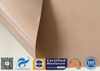 0.15mm 300gsm Brown Heat Resistant PTFE Coated Fiberglass Cloth FDA Quality