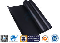 Black 0.008" Non Stick Silicone Baking Mat Food Grade PTFE  For BBQ Grill Mat / Oven Liner