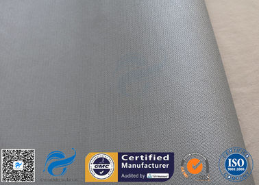 0.45mm PU Coated Fiberglass Fabric Cloth For Welding Spatter Sparks Protection