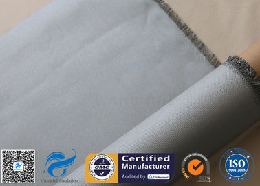 0.45mm PU Coated Fiberglass Fabric Cloth For Welding Spatter Sparks Protection