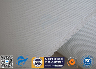 White PU Coated / Silicone Coated Fiberglass Fabric  For Welding Spark Protection