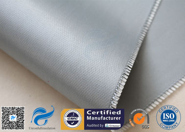 Oil Pipeline Insulation Silicone Coated Fiberglass Fabric Material 0.4 MM Thickness