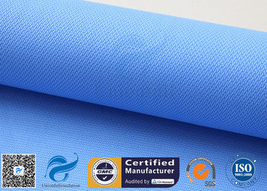 Colored Silicone Coated Glass Fabric Fiberglass Sound Insulation 530gsm 127cm