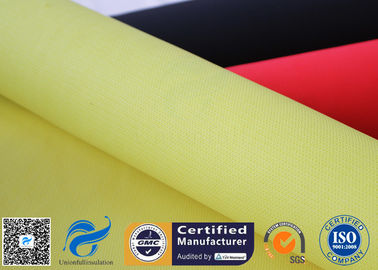 Yellow High Temperature Lightweight Fiberglass Cloth For Waterproofing 530gsm 127cm