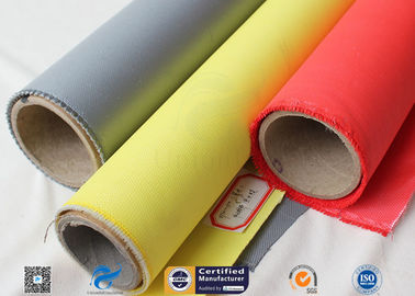 960GSM Silicone Coated Fiberglass Fabric Grey 0.65MM Heat Insulating Cloth